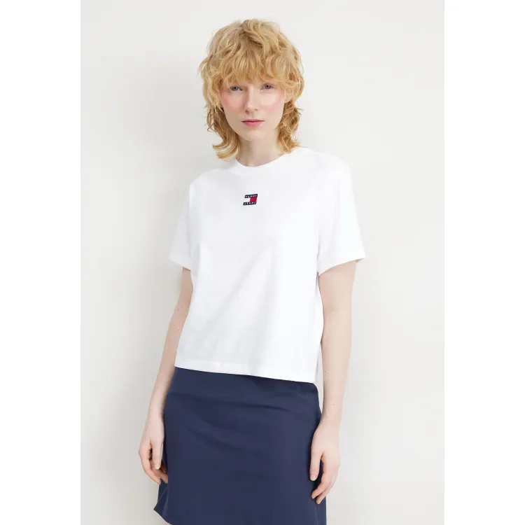 Tommy Jeans BADGE TEE - T-shirt basic