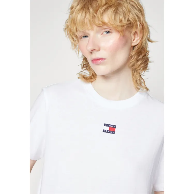 Tommy Jeans BADGE TEE - T-shirt basic