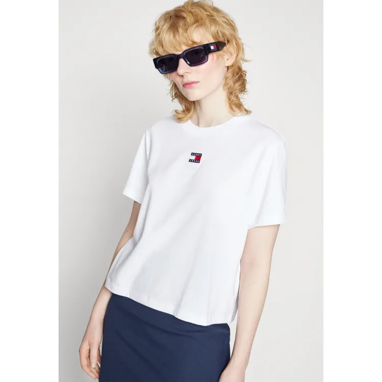 Tommy Jeans BADGE TEE - T-shirt basic