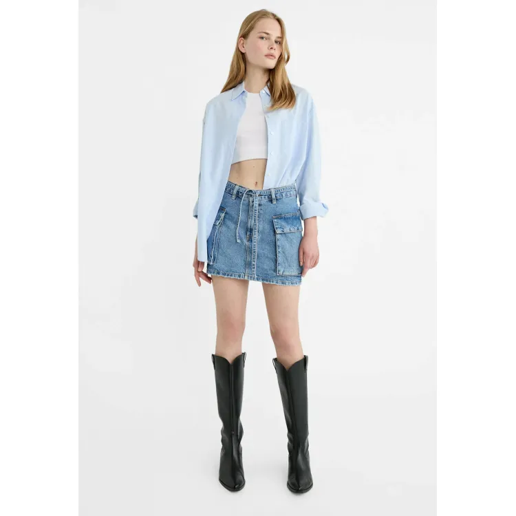 Stradivarius Gonna di jeans