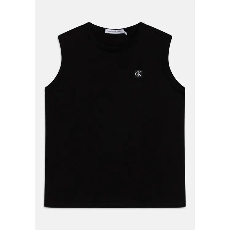 Calvin Klein Jeans MONO MINI BADGE UNISEX - Top